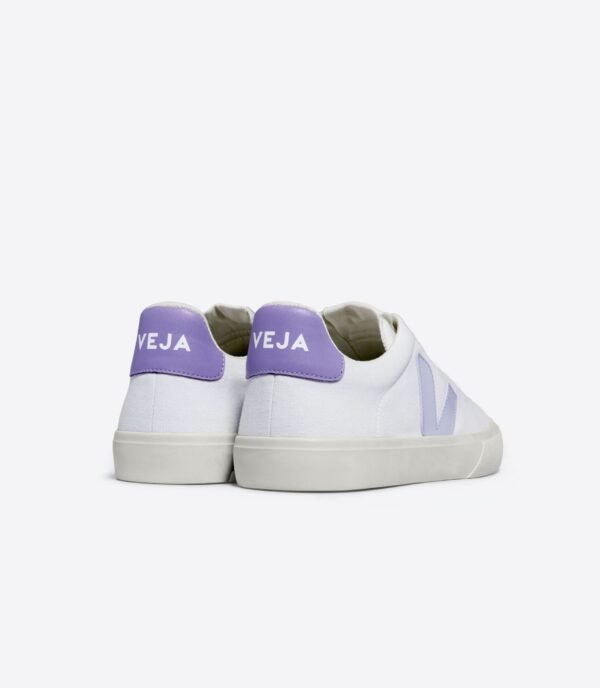 Campo Canvas White Swan Lavande from Veja