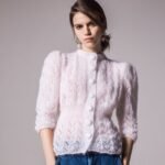 MOHAIR CARDIGAN OFF WHITE