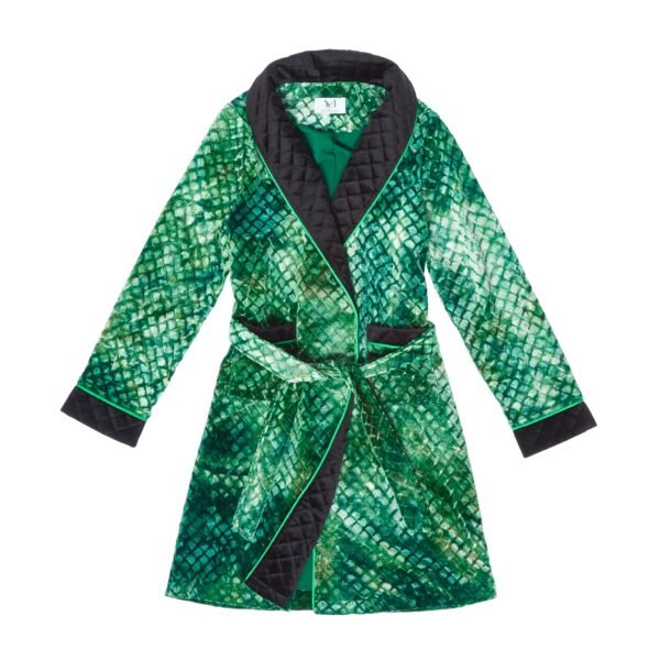 HEFNER GIRLS VELVET LOUNGE SUIT EMERALD GREEN