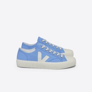 Wata II Low Canvas in Aqua Pierre from Veja