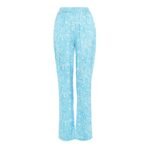 HEFNER RIVIERA STRAIGHT TROUSERS TURQUOISE