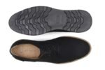 Victor Oxford in Black Canvas from Ahimsa (EEE Wide Width)